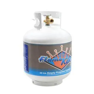 Flame King 20-Pound DOT/TC-Certified Propane Tank – Equipped with OPD Valve and Rust-Resistant Steel Build