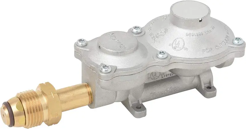 Flame King Steel Propane Cylinder Tank – POL Valve & Protective Collar for Grills, Fireplaces & Dryers