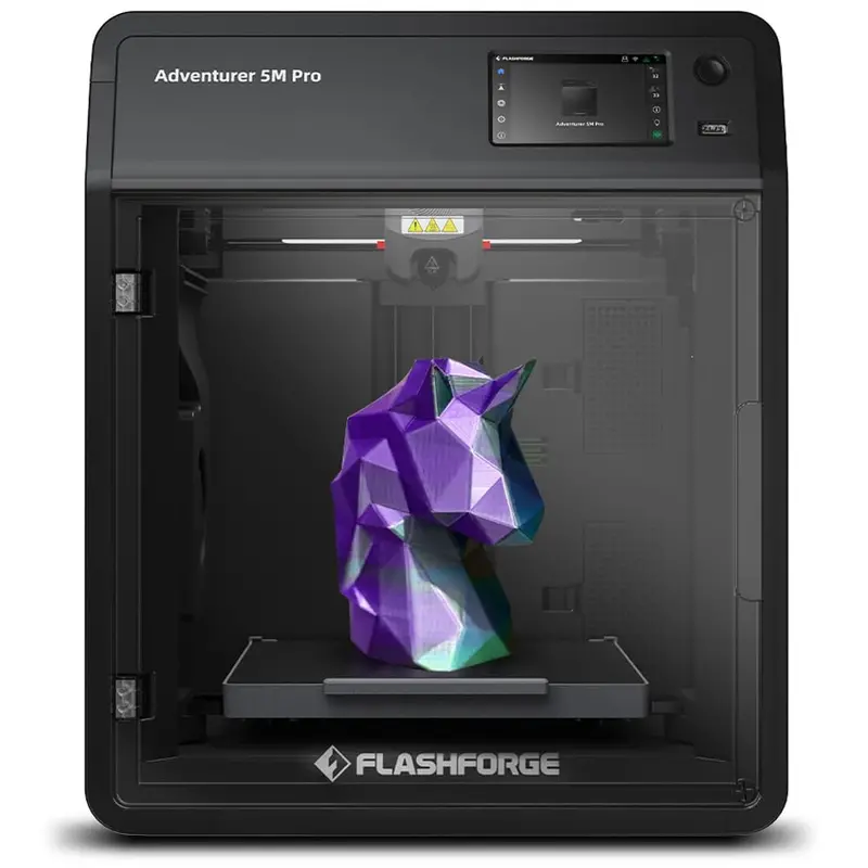 FLASHFORGE AD5M Pro High-Speed 3D Printer — 600 mm/s Velocity, Smart Auto-Leveling & Industrial-Grade Precision