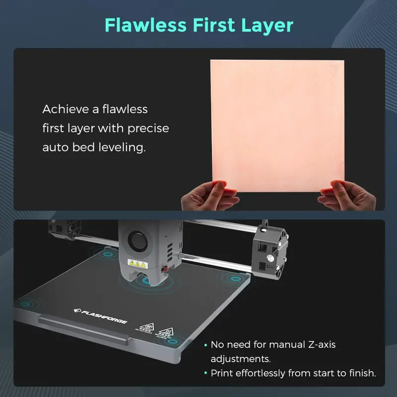 FLASHFORGE AD5M Pro High-Speed 3D Printer — 600 mm/s Velocity, Smart Auto-Leveling & Industrial-Grade Precision