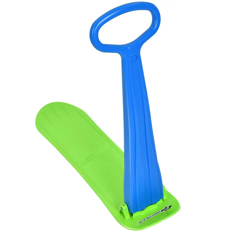 Foldable Winter Ski Scooter with Ergonomic Handlebars for Smooth Gliding on Snow and Ice