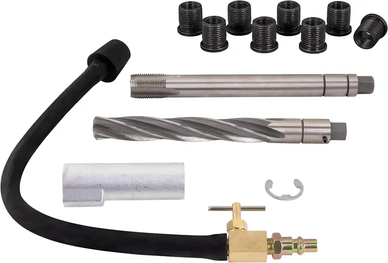 Ford Triton Spark Plug Thread Repair Kit – Foolproof 38900 Two-Valve Engine Rebuild Tool Set for Precision Cylinder Head Restoration
