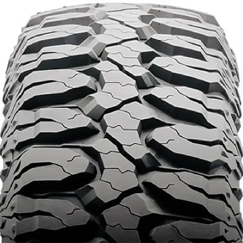 Four Milestar Patagonia M/T LT 33X12.50R18 Load Range F Mud-Terrain Tires for Extreme Terrain
