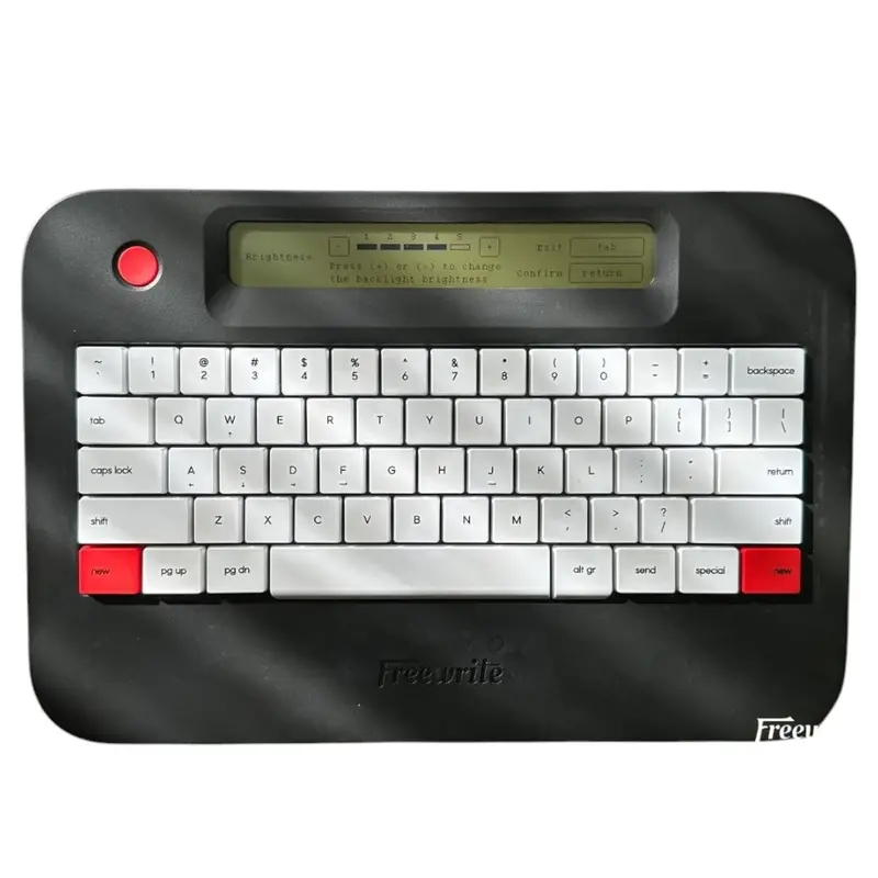 Freewrite Alpha E-Ink Typewriter — Backlit Display, Cloud Sync, Distraction-Free Writing