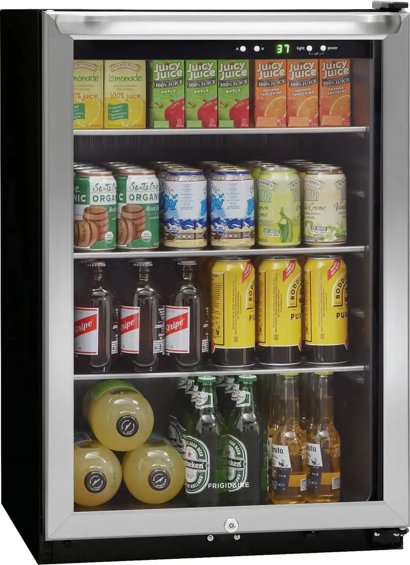 Frigidaire FRYB4623AS Compact Beverage Center & Mini Refrigerator Combo Unit