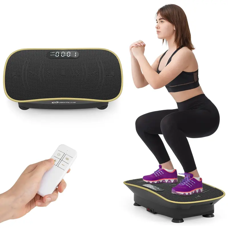 Full-Body Vibration Exercise Platform for Lymphatic Stimulation and Healthy Weight Support