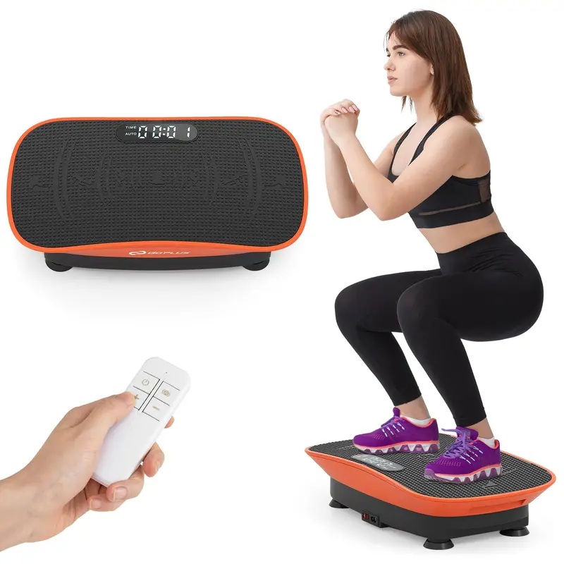Full-Body Vibration Exercise Platform for Lymphatic Stimulation and Healthy Weight Support