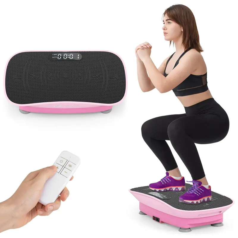 Full-Body Vibration Exercise Platform for Lymphatic Stimulation and Healthy Weight Support