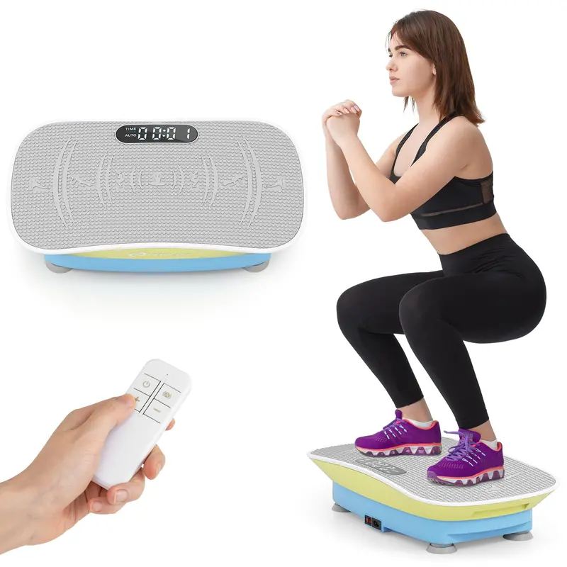 Full-Body Vibration Exercise Platform for Lymphatic Stimulation and Healthy Weight Support