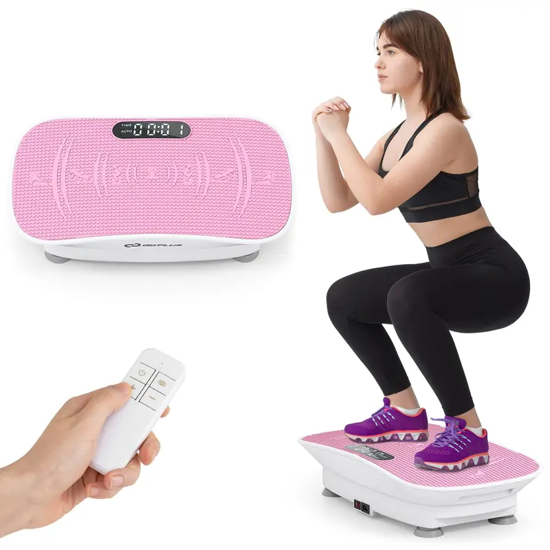 Full-Body Vibration Exercise Platform for Lymphatic Stimulation and Healthy Weight Support