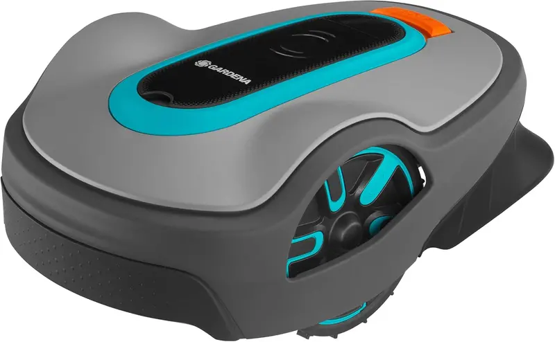 Gardena Sileno Mini Robotic Lawn Mower – Bluetooth & App-Controlled for Up to 500 m² (German Edition, Model 15202-20)