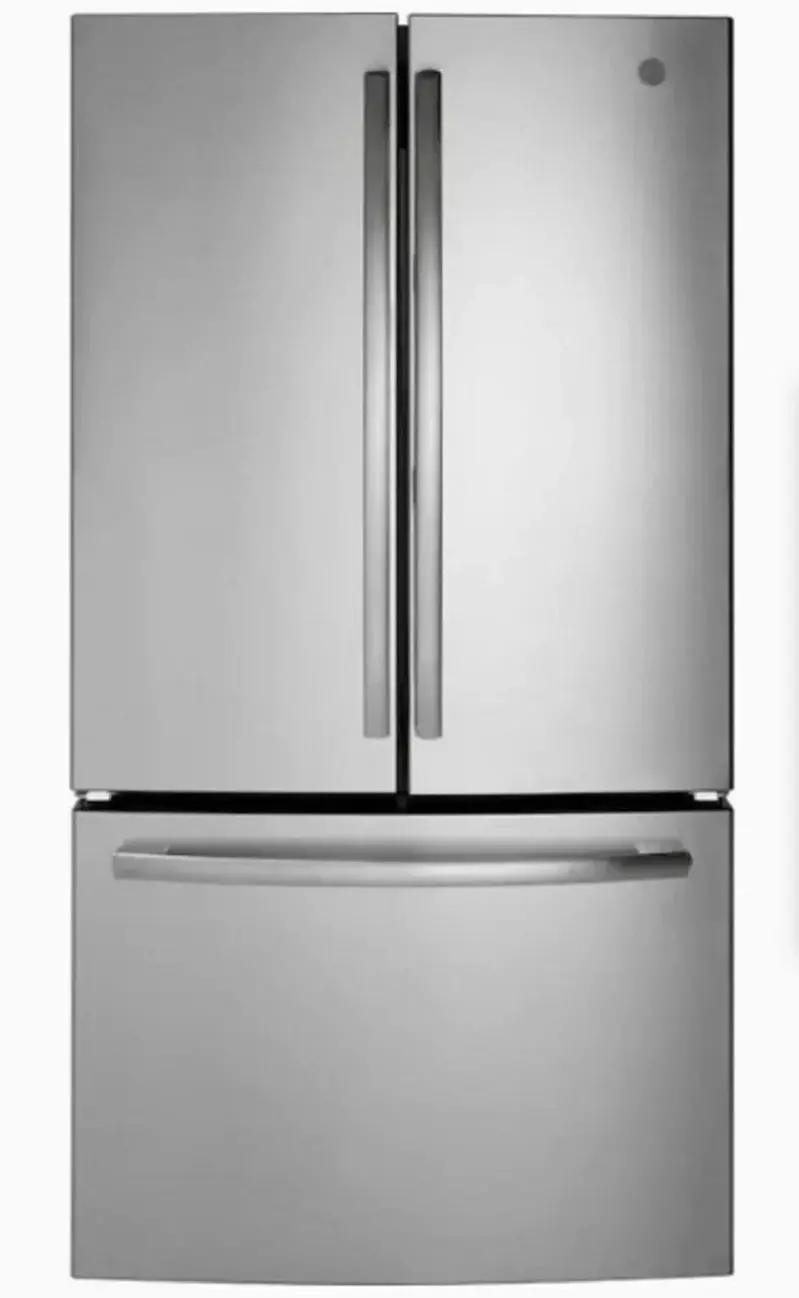 GE ENERGY STAR French Door Refrigerator – 27.0 Cu. Ft. with Fingerprint-Resistant Stainless Steel Finish