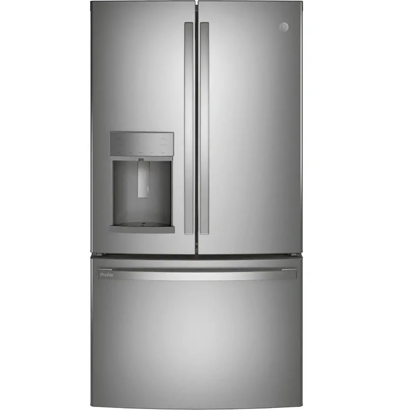 GE Profile French-Door Refrigerator – 27.7 Cu. Ft., Fingerprint-Resistant Exterior with Hands-Free AutoFill Dispenser