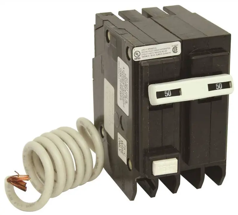 GE THQL2150GF1 Q-Line 150-Amp Ground Fault Circuit Breaker – Molded Case