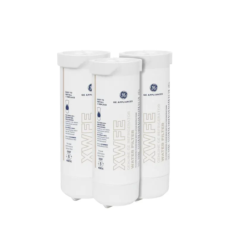 GE XWFE3PK Refrigerator Water Filter – 3-Pack Compatible Replacement Cartridge