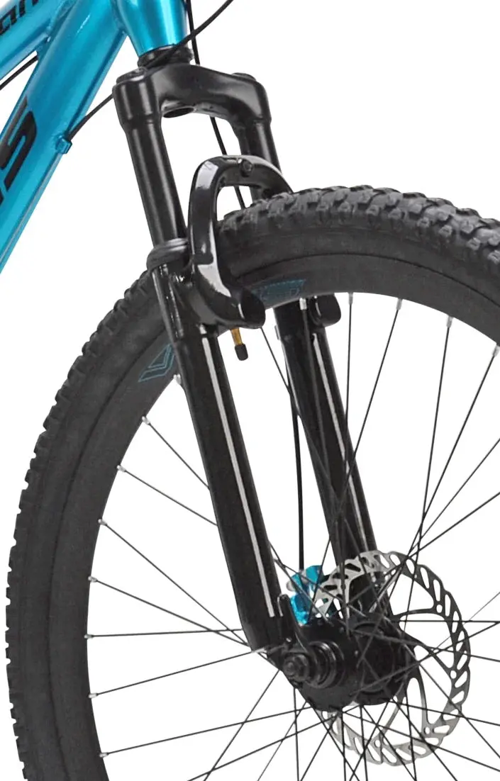 Genesis Serrano Women's 27.5" Mountain Bike – Comfort-Oriented Trail Bike in Vibrant Blue