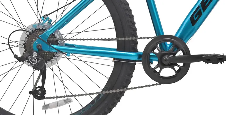 Genesis Serrano Women's 27.5" Mountain Bike – Comfort-Oriented Trail Bike in Vibrant Blue