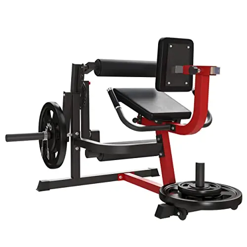 GMWD Lower Body Strength Trainer – Adjustable Leg Extension and Curl Machine for Home or Garage Use