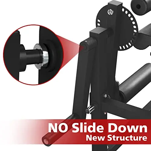 GMWD Lower Body Strength Trainer – Adjustable Leg Extension and Curl Machine for Home or Garage Use