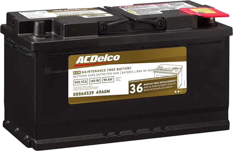 Gold 49AGM Deep-Cycle AGM Battery – BCI Group 49, Maintenance-Free, High-Performance 12V Power Source