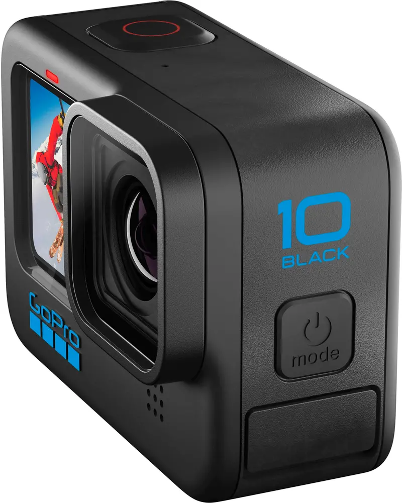 GoPro HERO10 Black Action Camera – 5.3K Video Capture, HyperSmooth 4.0 Stabilization, and 33ft Waterproofing