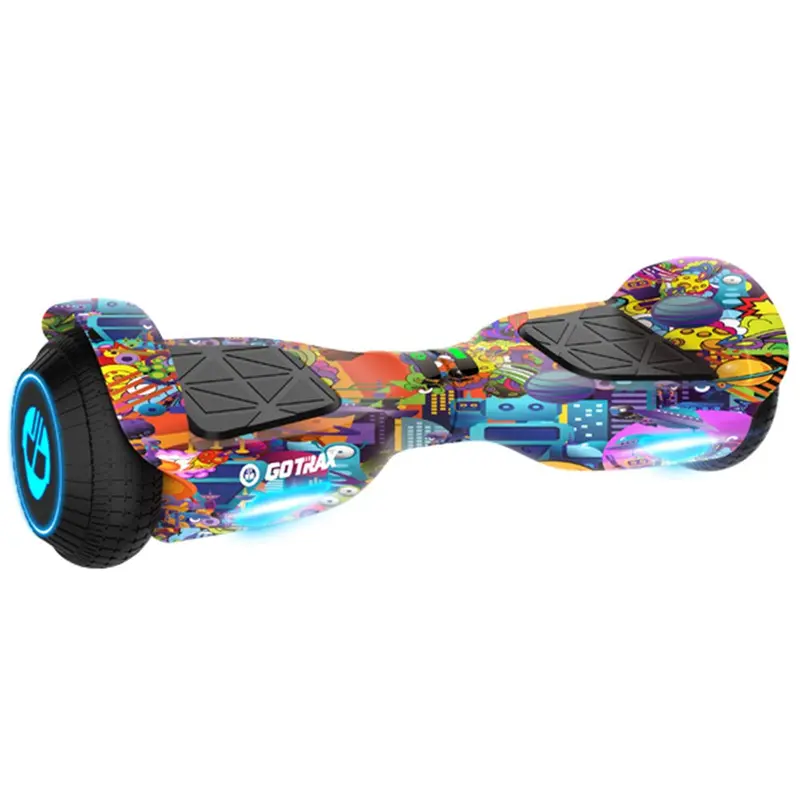 Gotrax EDGE Hoverboard – UL2272 Certified Self-Balancing Scooter with 6.5-Inch LED Wheels & Dual 200W Motors