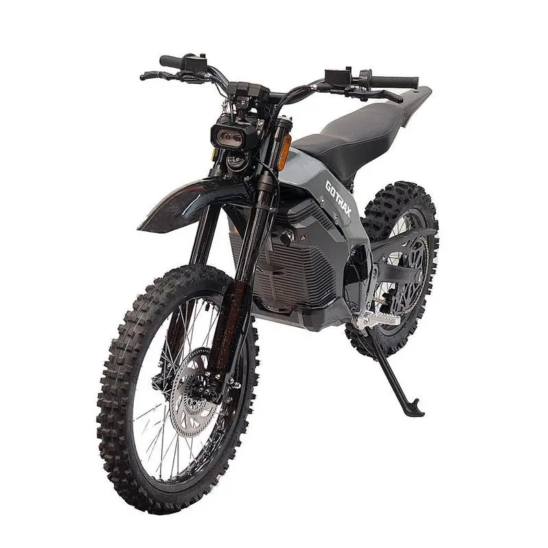 GoTrax Everest Electric Dirt Bike – 50-Mile Range, 53 MPH Top Speed
