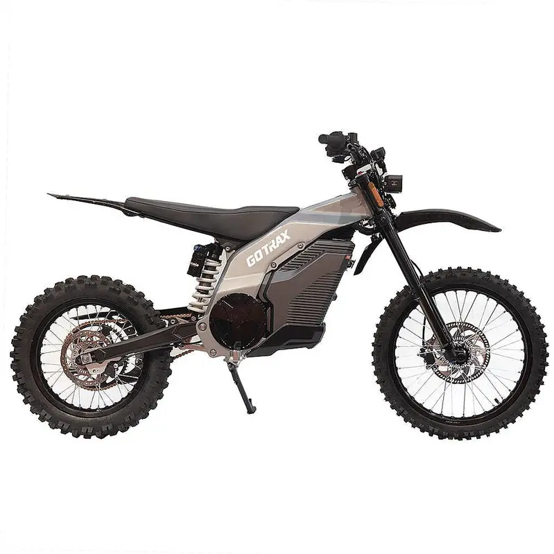 GoTrax Everest Electric Dirt Bike – 50-Mile Range, 53 MPH Top Speed