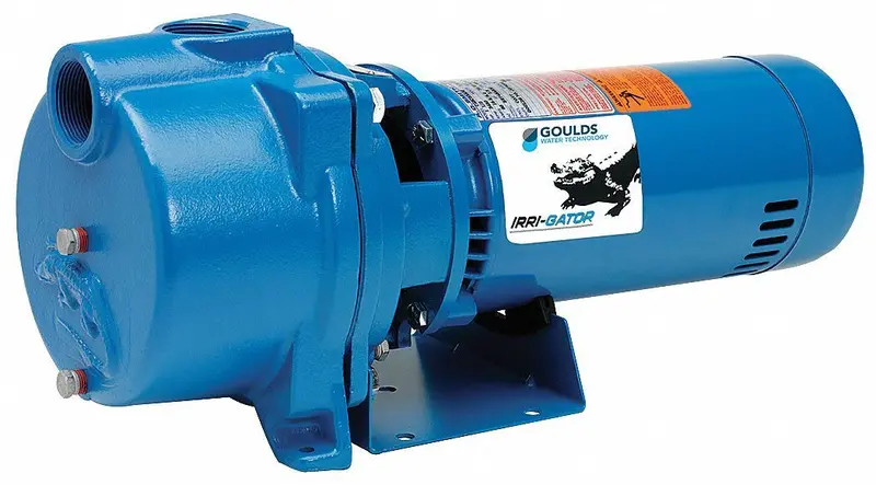 Goulds GT15 1.5 HP Self-Priming Centrifugal Pump — Blue Housing, Ideal for Residential & Light Commercial Use