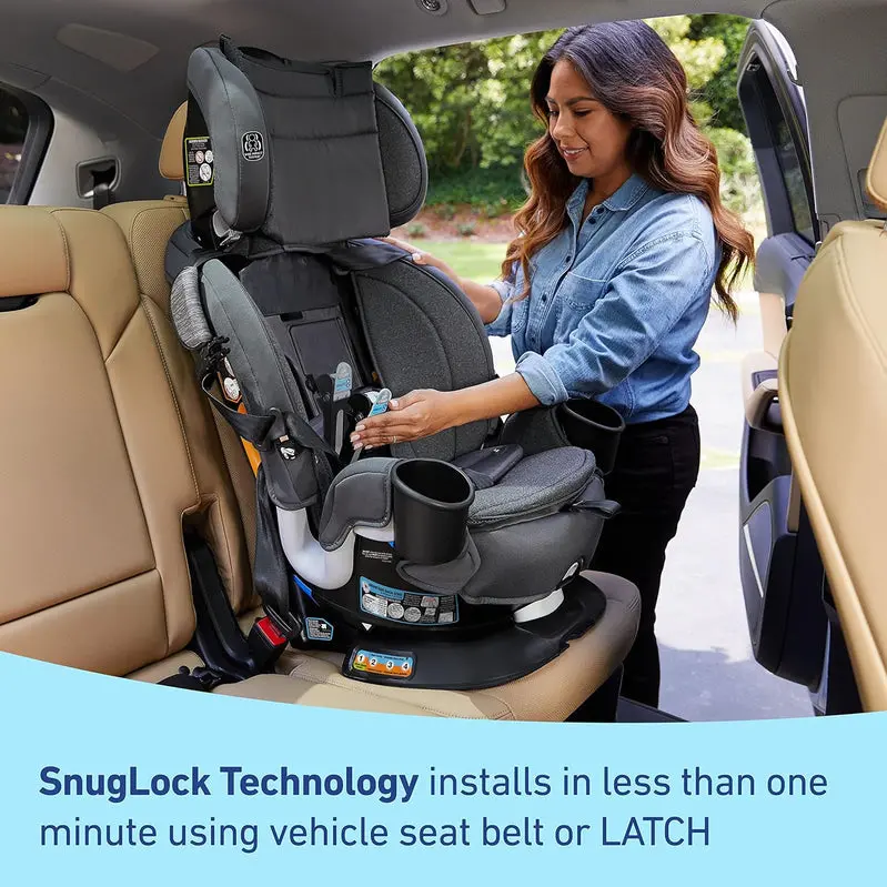 Graco Turn2Me 3-in-1 Rotating Convertible Car Seat – Rear/Front Facing & Highback Booster