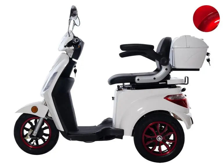 GreenStreet E-Mover Electric Moped – Dual-Speed (20/25 km/h), 50 km Range with Top Case