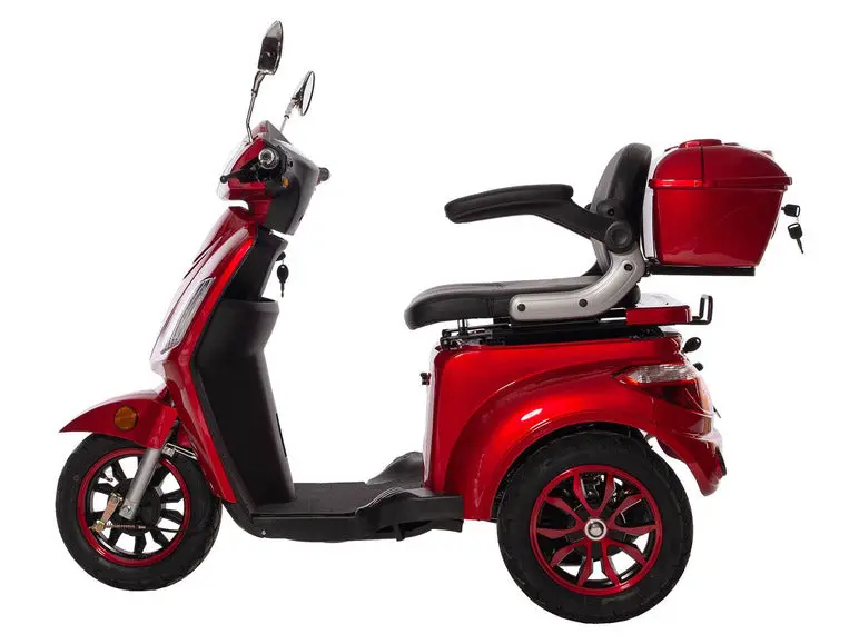 GreenStreet E-Mover Electric Moped – Dual-Speed (20/25 km/h), 50 km Range with Top Case