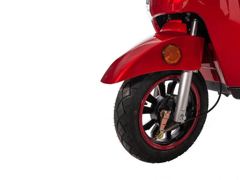 GreenStreet E-Mover Electric Moped – Dual-Speed (20/25 km/h), 50 km Range with Top Case