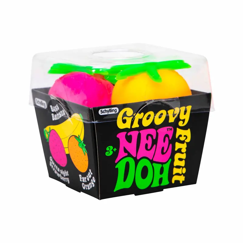 Groovy Fruit NeeDoh – Playful, Fruit-Themed Sensory Squeeze Toy