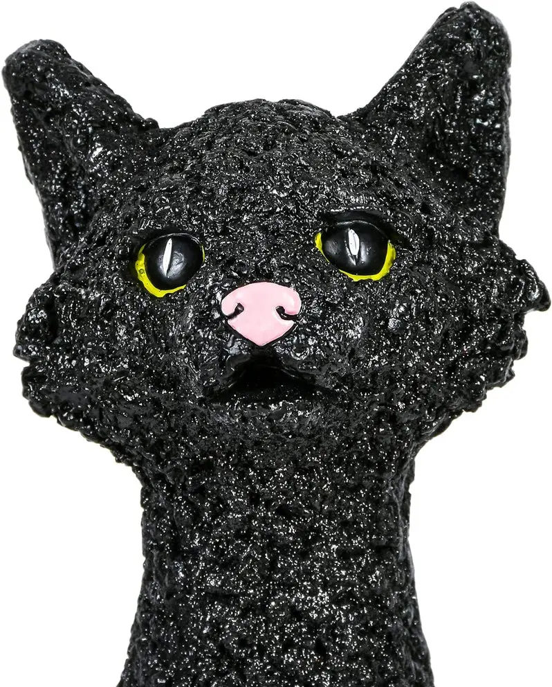Halloween Black Cat and Pumpkin Decor Collection – Themed Figurines and Stylish Accents