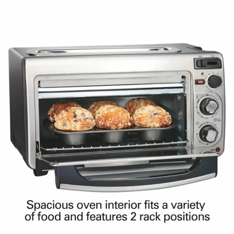 Hamilton Beach 2-in-1 Countertop Oven & Toaster Combo – Model 31156
