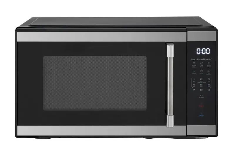 Hamilton Beach Mid-Size Stainless Steel Microwave – 1.1 Cu Ft Capacity