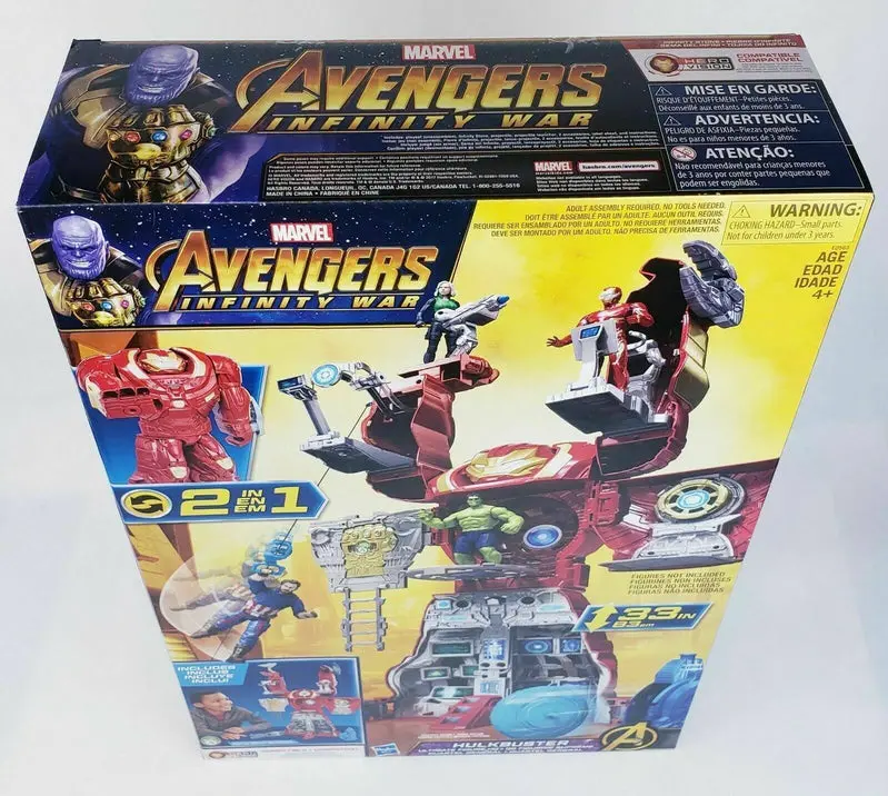 Hasbro Marvel Avengers Infinity War Hulkbuster Action Figure Playset – Includes Target Tower & Roto-Blade Launcher