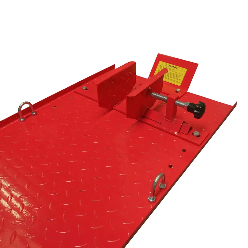 Heavy-Duty Hydraulic Motorcycle Lift – 1,000-Lb Capacity with Extended Platform