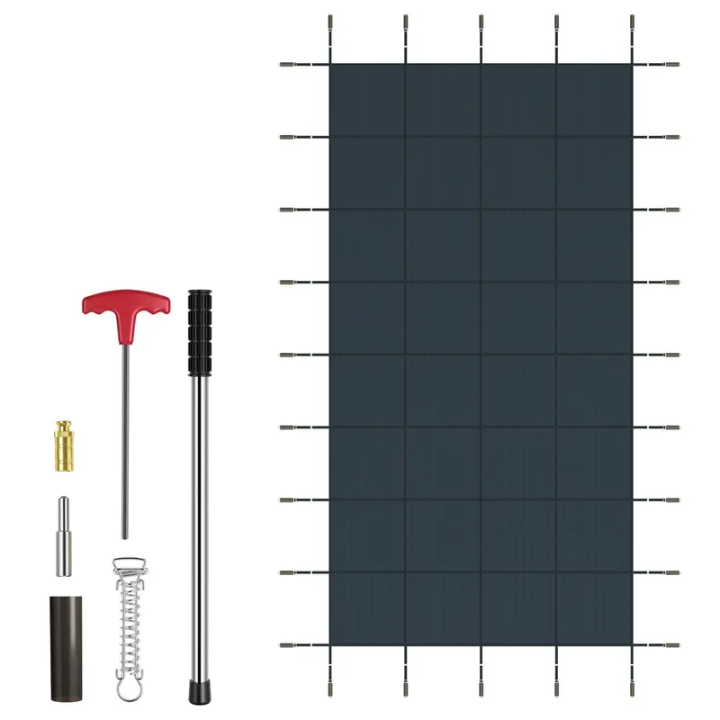 Heavy-Duty Winter Pool Cover for 40' × 20' In-Ground Pools — Reinforced for Seasonal Protection