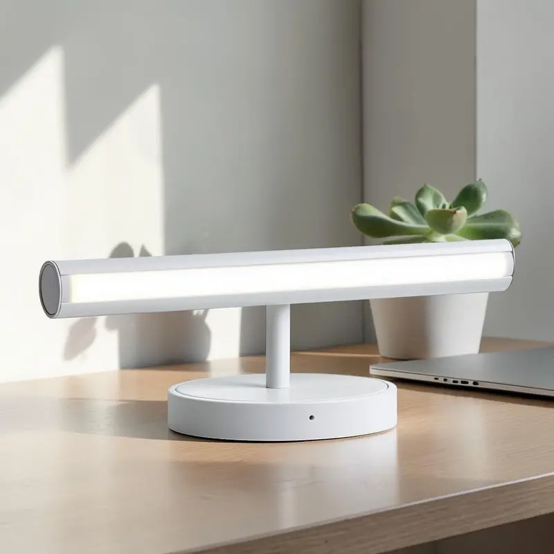 Helpox Magnetic Rechargeable LED Reading Light – Touch-Controlled Portable Lamp for Bedside or Closet Use 2