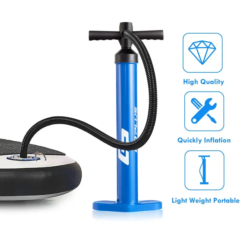 High-Pressure Dual-Action Hand Pump – Manual Air Inflator for Sports Balls, Mattresses, and Pool Toys