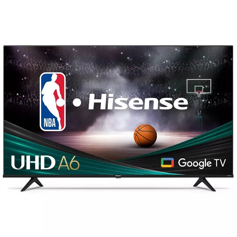 Hisense A6 Series 65-Inch 4K UHD Google TV – Dolby Vision HDR, Built-in Chromecast, Voice Remote