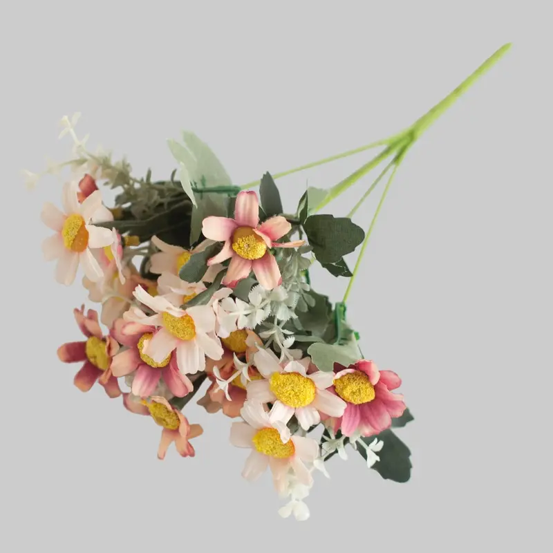 Holiday-Themed Silk Flower Ornaments – Festive Botanical Accents for Trees, Mantels, and Party Backdrops