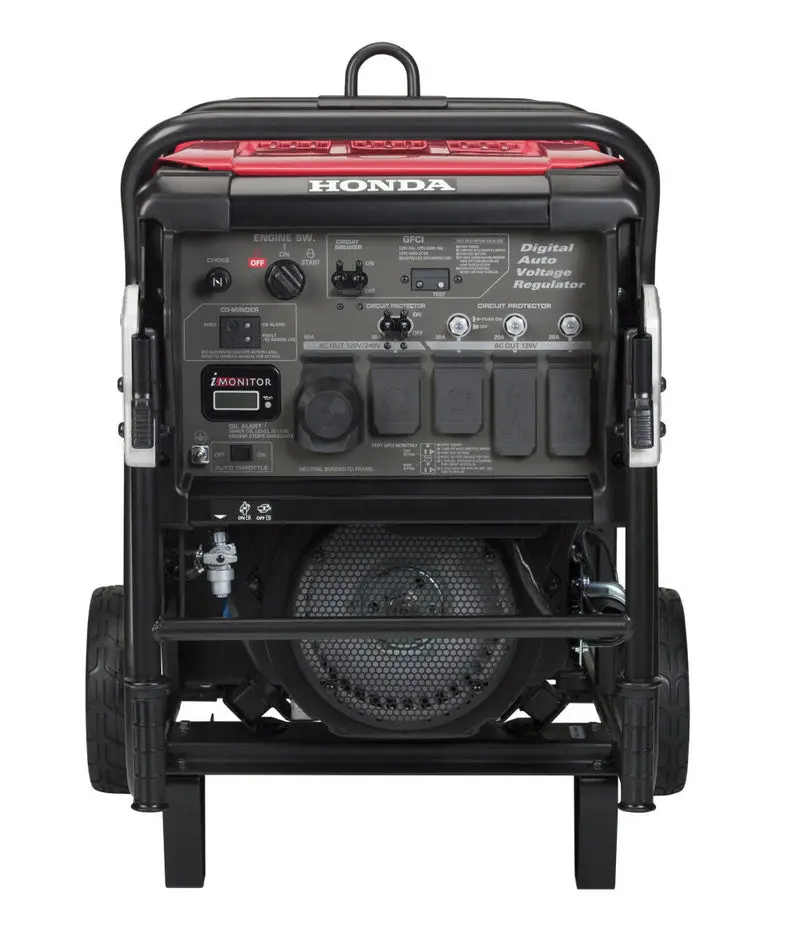 Honda EB10000 Industrial-Grade Generator – 10,000-Watt Gas-Powered Unit with CO-MINDER Carbon Monoxide Detection