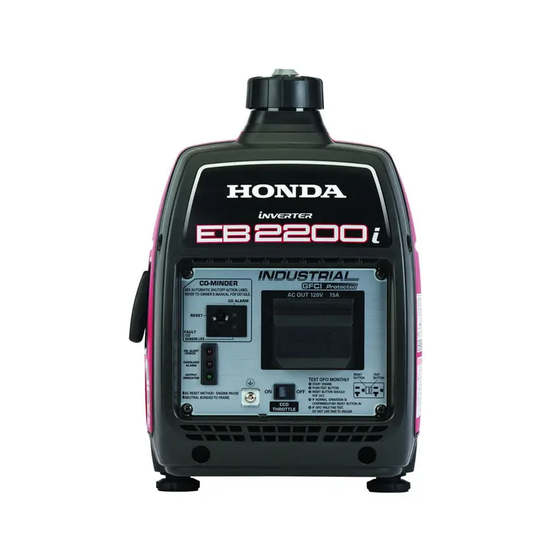 Honda EB2200ITAN Inverter Generator – 2200W Quiet Power with CO Detection and 121cc Engine