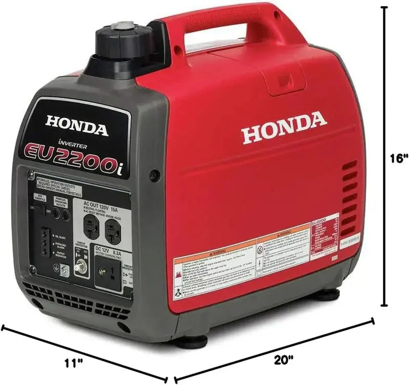 Honda EU2200i Inverter Generator – Ultra-Quiet 2200W Portable Power with CO-Minder® Safety System