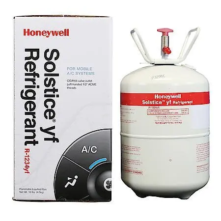 Honeywell R-1234yf Automotive Refrigerant – 25-Lb Cylinder for Modern AC System Recharging