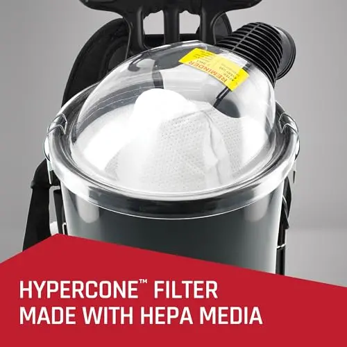 Hoover Shoulder Vac Pro Backpack Vacuum – HEPA Filtration, Chiropractor-Approved Ergonomics, Lightweight Bagged System for Carpet and Hard Floors, Model C2401