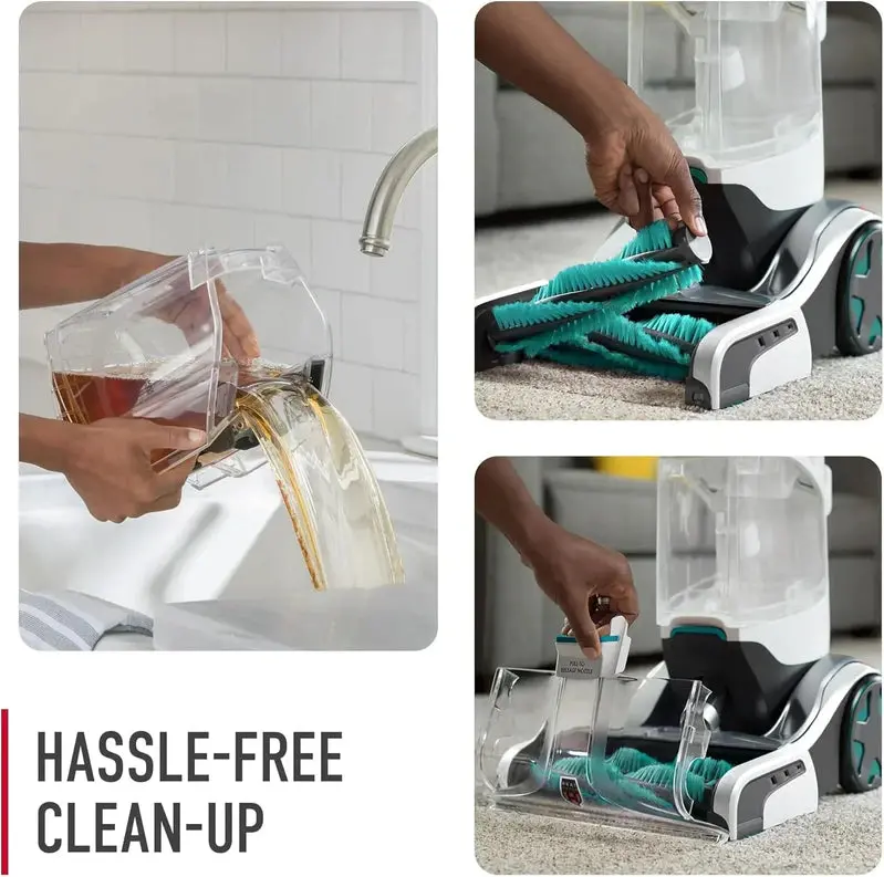 Hoover SmartWash+ Automatic Carpet Cleaner – Pet-Focused Deep-Cleaning Shampooer with Upholstery Compatibility and Stain & Odor Removal, Model FH52000